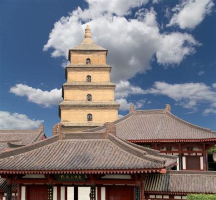 La Pagoda del Grande Oca Selvatica! Un gioiello architettura buddhista e una leggenda che vola