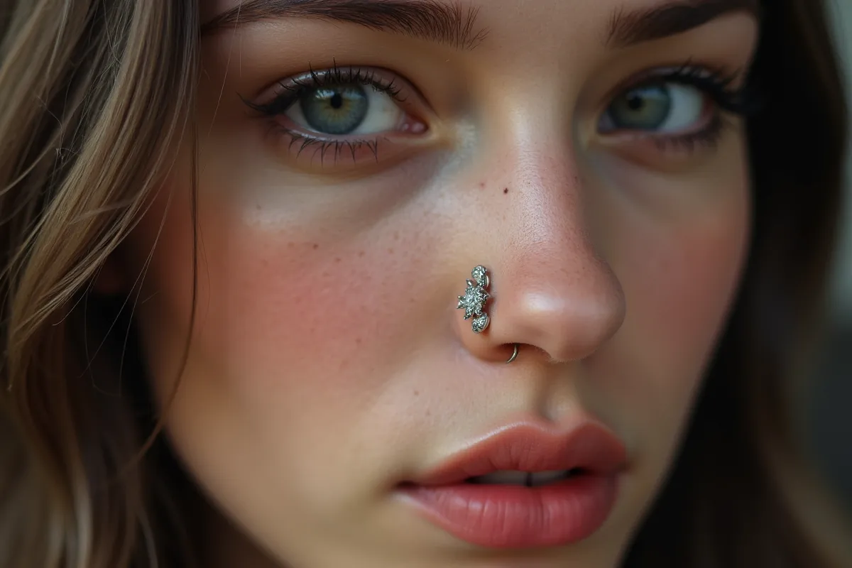Kolczyk w nosie po prawej stronie – Symbolika i Znaczenie