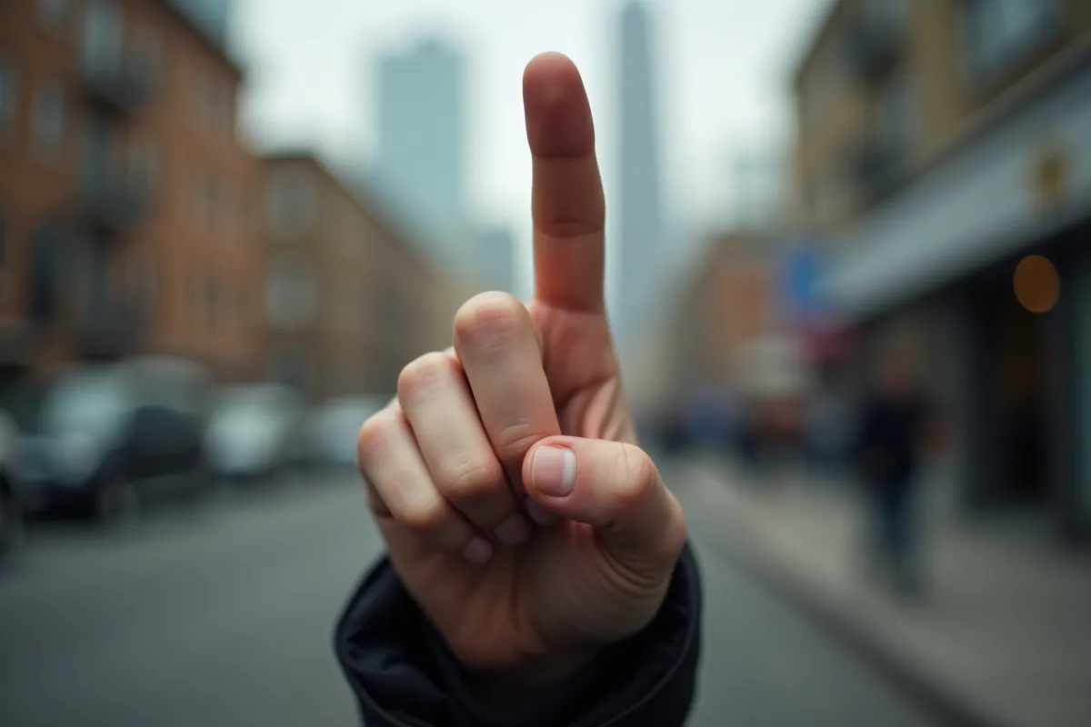 Co oznacza środkowy palec? Historia, symbolika i emocje